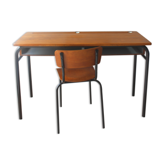 Double school desk