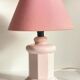 Vintage Pink Ceramic Lamp