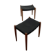 Danish teak ottoman by Niels Otto Møller, Model 80, 1960s