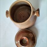 Stoneware coffee service signed Daniel Auger, Puisaye (Burgundy), 1970s