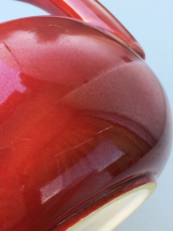 Corbeille en céramique Paul Milet à Sèvres XXème