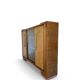 Striking Art Deco birch wood sideboard