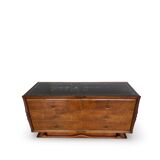 An art deco Italian chest of drawers, Italy 1950s