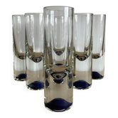 Set of 6 vintage shot glasses