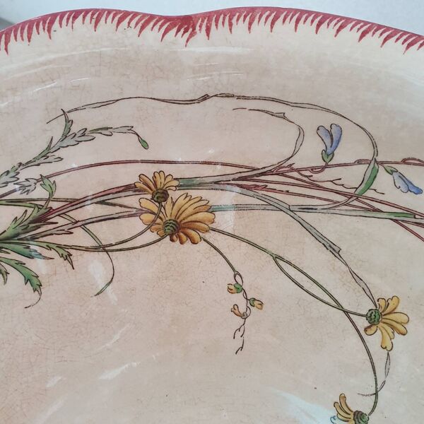 Saladier du XIX iéme Sarreguemines