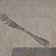 Christofle Vendome silver plated fish fork, 17.8cm
