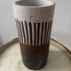 handmade ceramic vase from the 70s