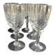 7 port glasses – Blown and cut crystal