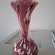 Speckled blown vase by Briot