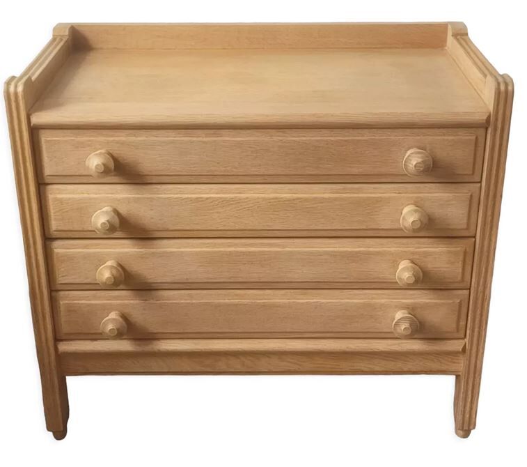 Vintage chest of drawers Guillerme and Chambron