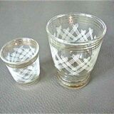 Carafe and liqueur glasses 70s