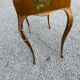 Secrétaire galbé en bois peint 1950/60