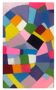 Tableau huile couteau abstrait rose