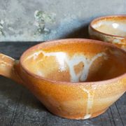 Three vintage marais sandstone bowls