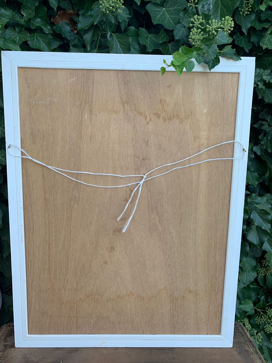 Oil painting on wood bouquet of flowers