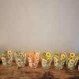 Arcopal lotus glasses