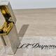 Vintage lighter S.T. Dupont Paris – Guilloché silver – 1980s/1990s