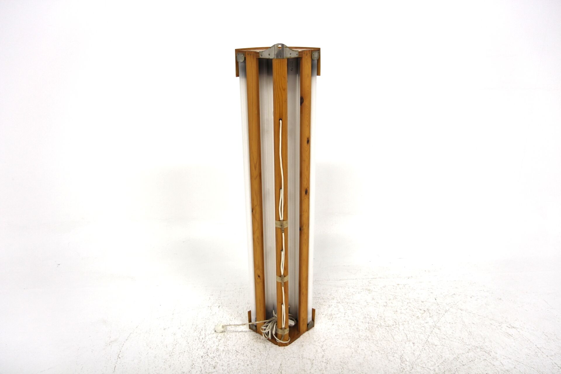 Glass wall lamp "Barber", Sweden, 1960