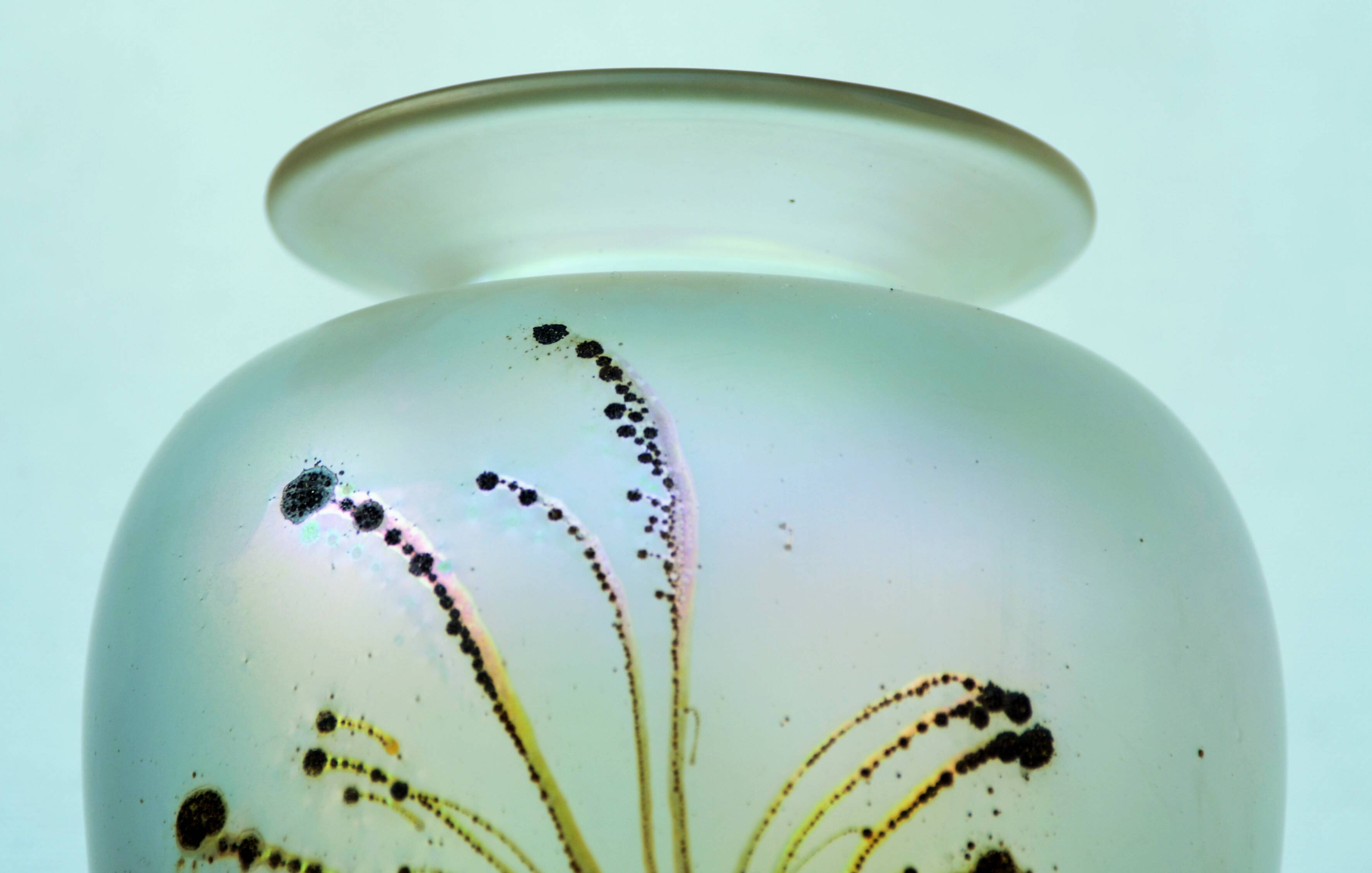 Freiherr von Poschinger Iridescent Glass Vase