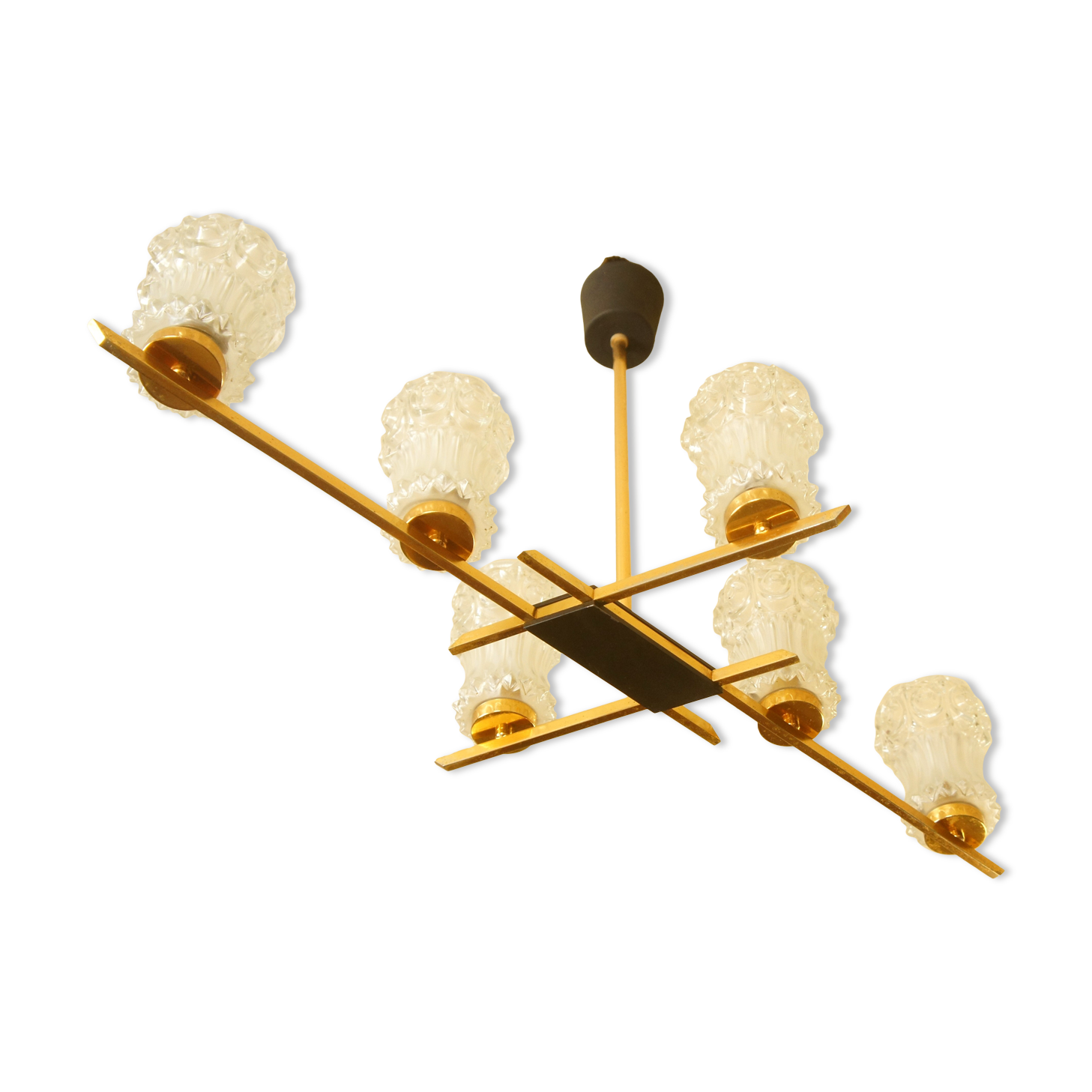 Chandelier 6 fires Maison Arlus