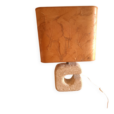 Lampe en pierre Albert Tormos