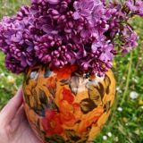 Retro flower vase