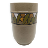 Vase années 70 en grès