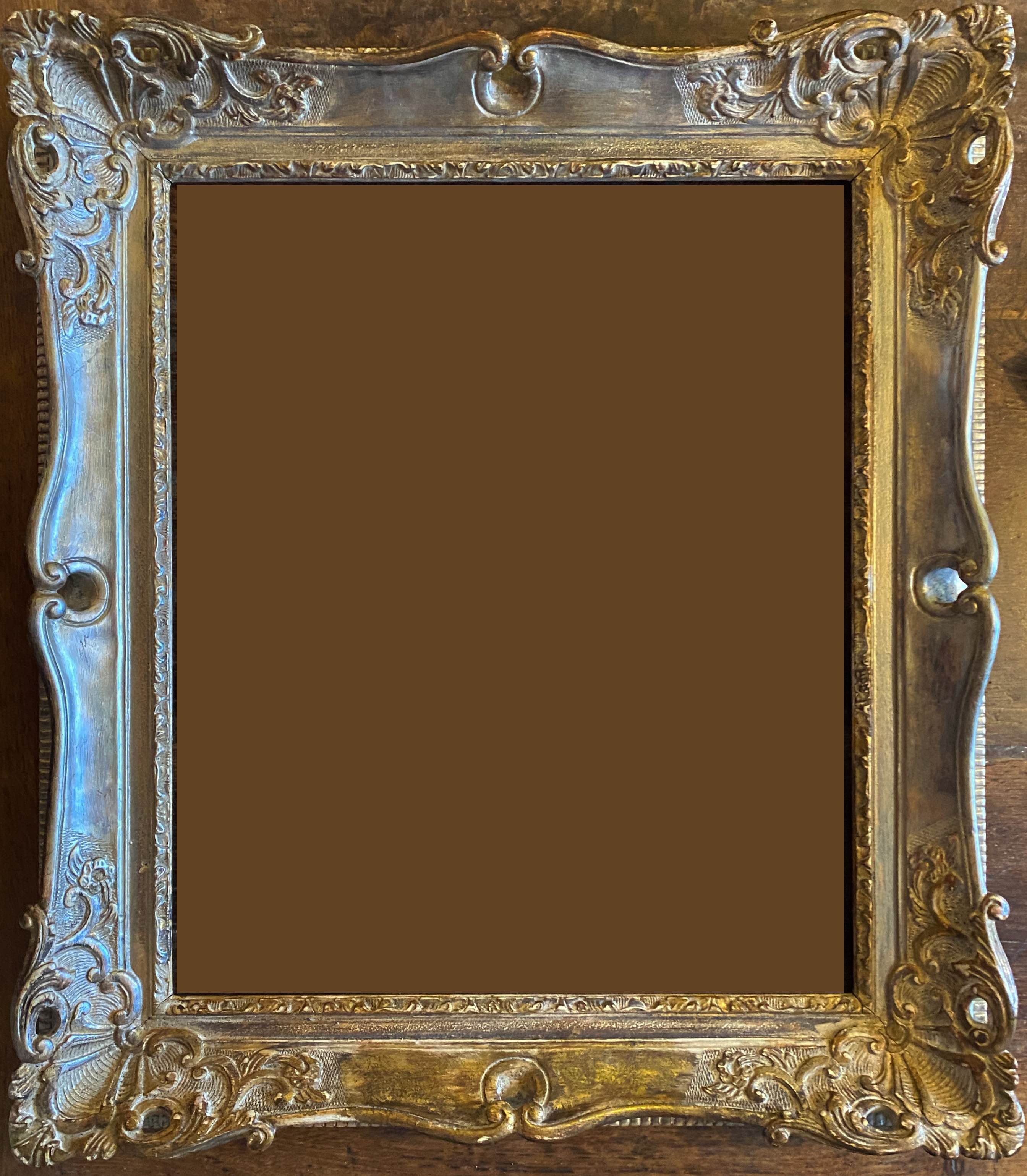 Old frame with molding for chassis 43 / 51 cm