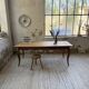Table campagne provençale style Louis XV merisier