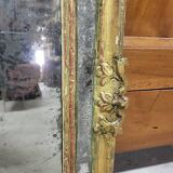 18th century gilt-frame mirror