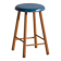 Antique wooden stool with a round seat – Central Europe, around 1950