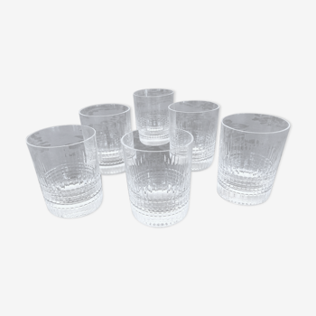 Baccarat Whisky Glasses in packed lot of 6
