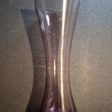 Artisanal violet vase