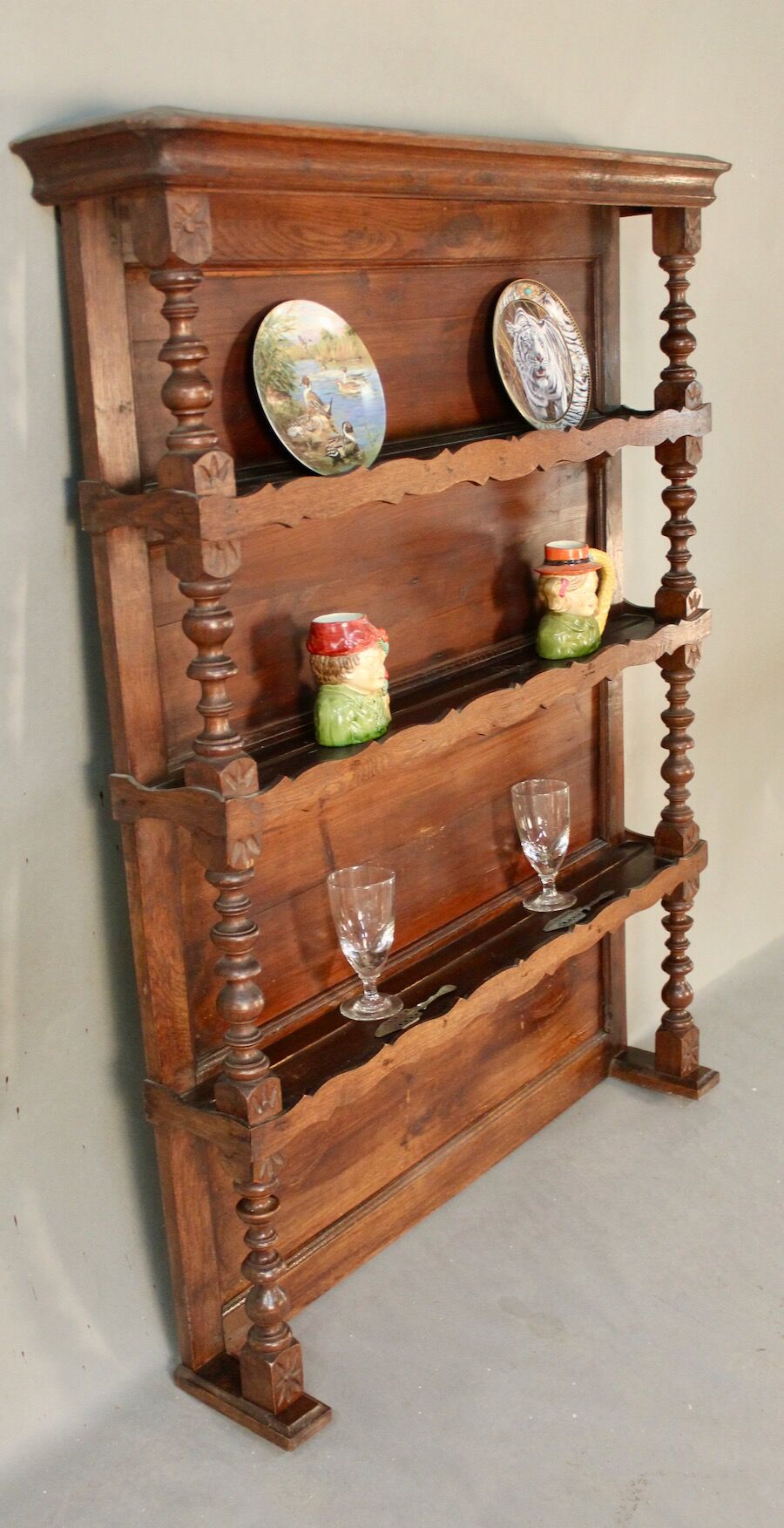 Estanier or bibus in oak nineteenth