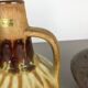 Set of 2 Ceramic Pottery Vase Heinz Siery Carstens Tönnieshof, Germany, 1970s
