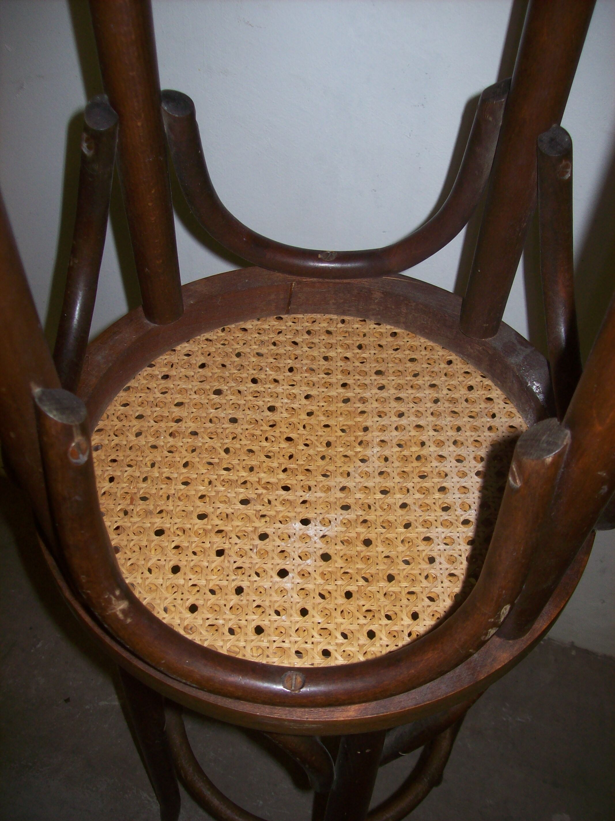 Pair of old bar stools