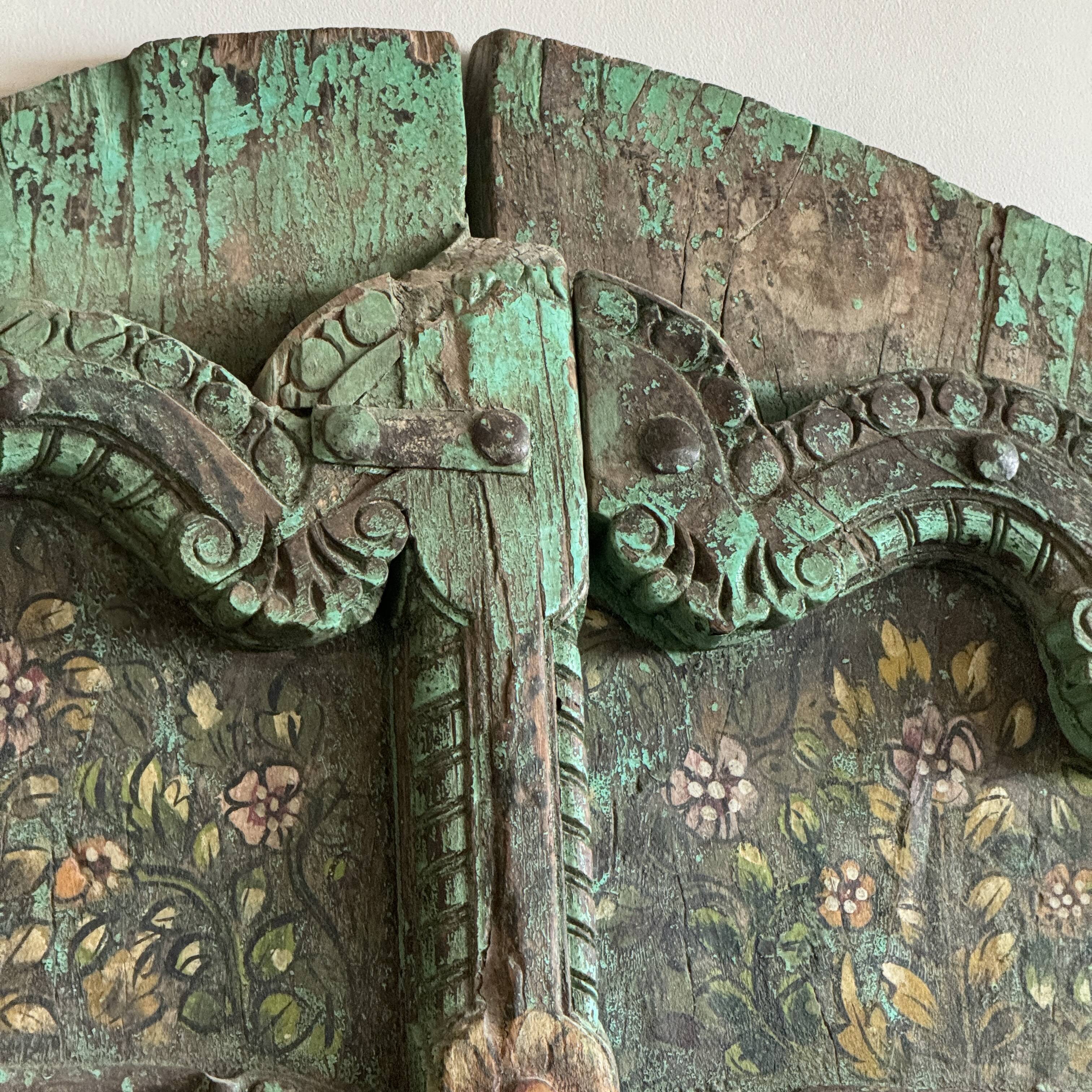 Mhurdiya - Antique Indian Painted Door No.3