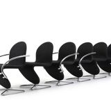 Verner Panton for Fritz Hansen 1973 Series 1-2-3 Butterfly Base