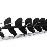 Verner Panton for Fritz Hansen 1973 Series 1-2-3 Butterfly Base