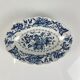 Small oval dish Ridgway model "Pagoda", Staffordshire, England, 1980.