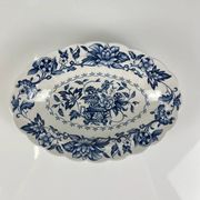 Small oval dish Ridgway model "Pagoda", Staffordshire, England, 1980.