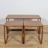 Mid-Century Teak Nesting Tables from Parker Knoll, United Knigdom, 1960s, Set of 3