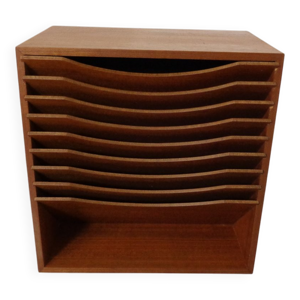 teak A4 Register Filing