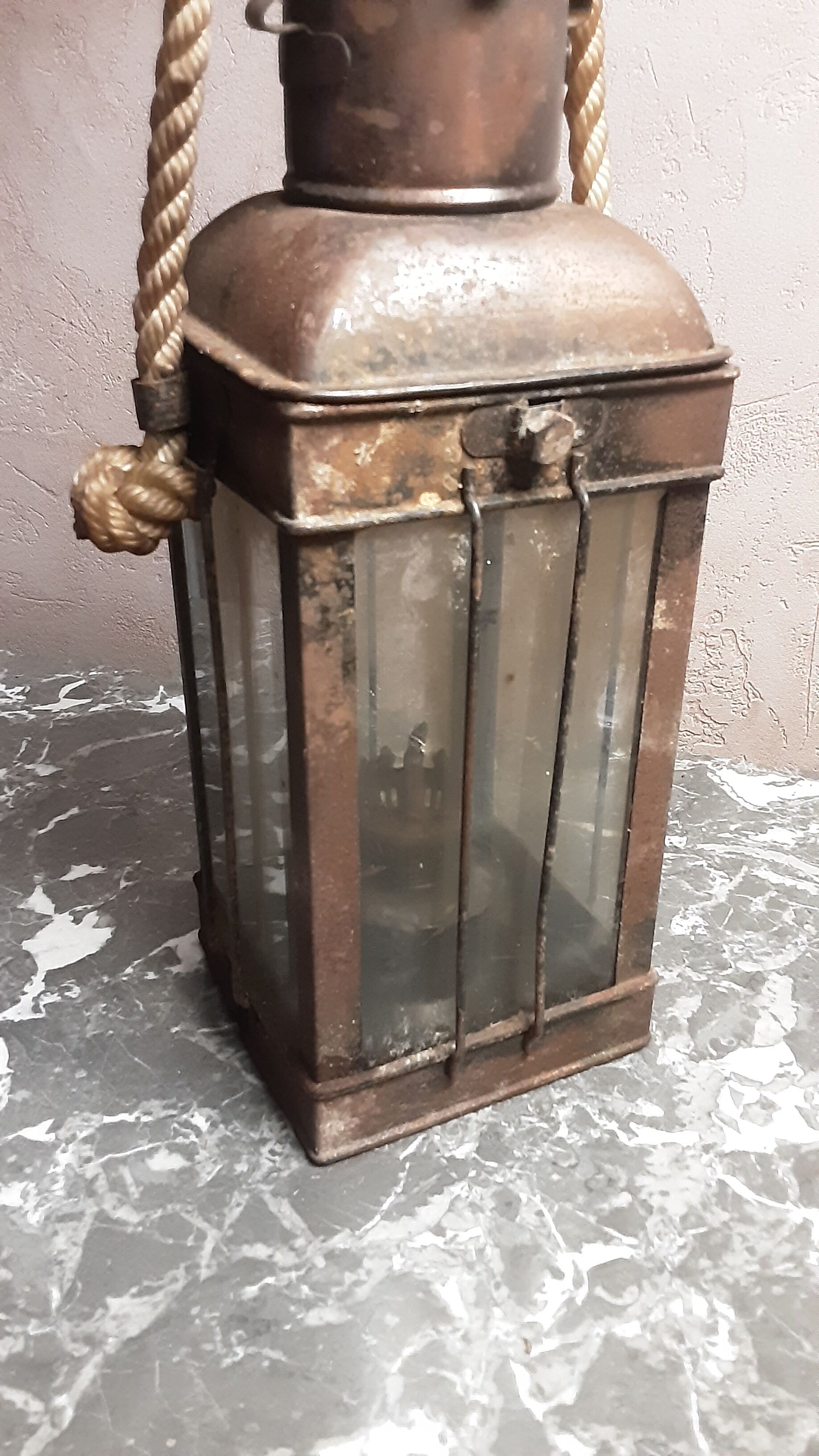Old oil lantern