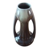 Glazed stoneware vase