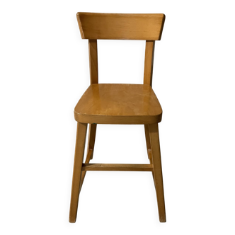 Wooden children's high chair