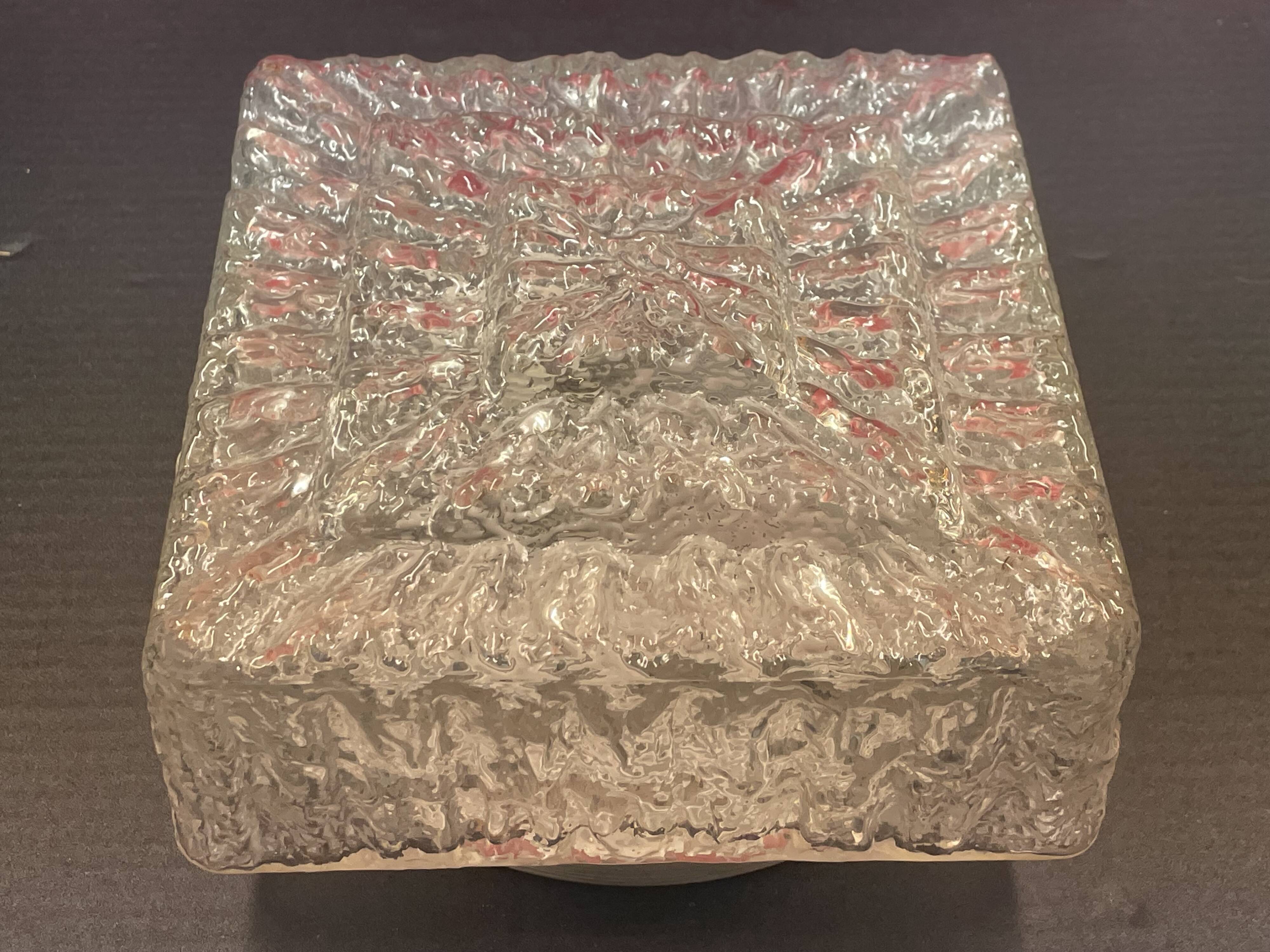 Loft vintage industrial holophane glass ceiling light wall light