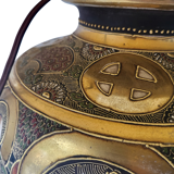 Handmade Asian style lamp in ceramic