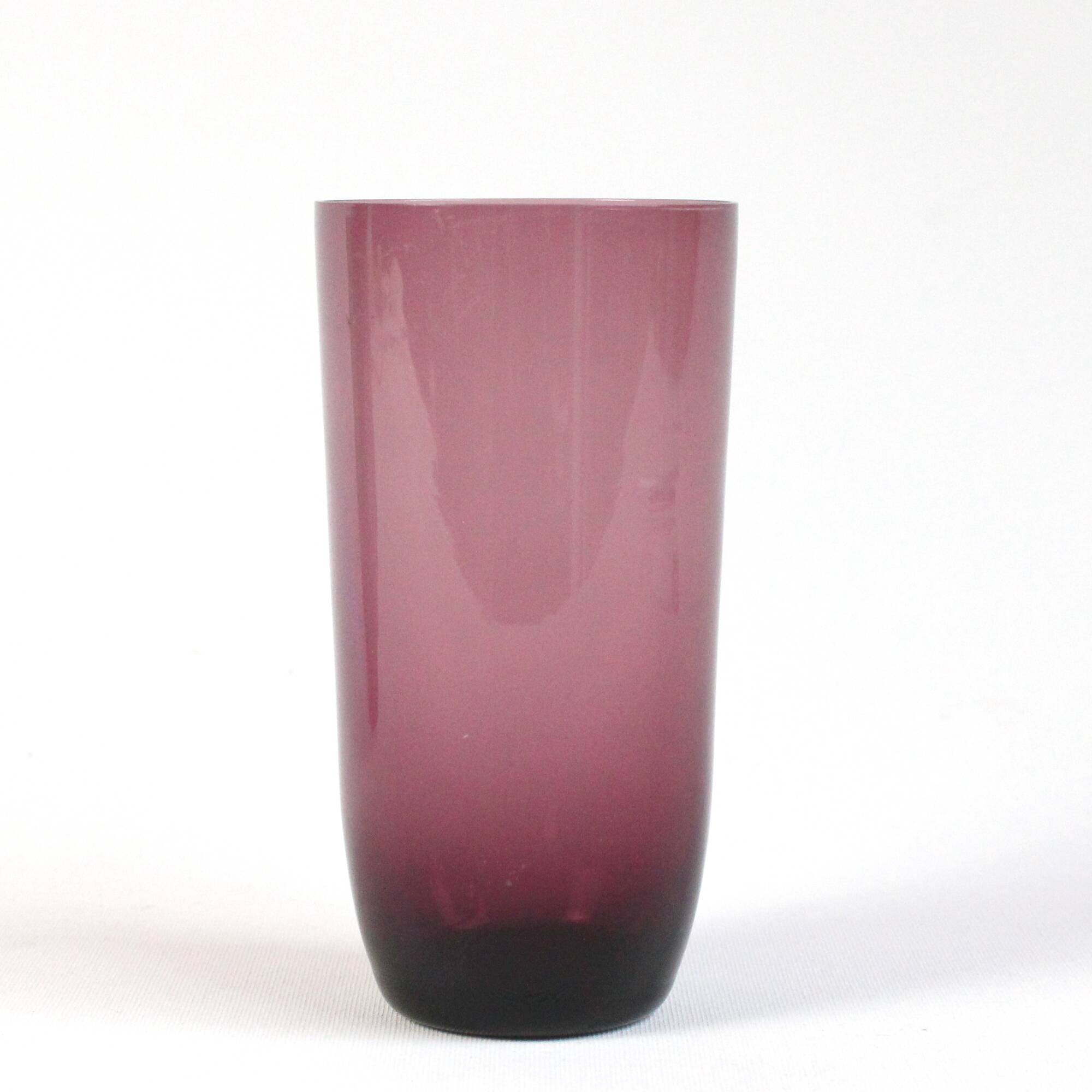 Set of 5 vintage coloured glasses - glassware from Boussu