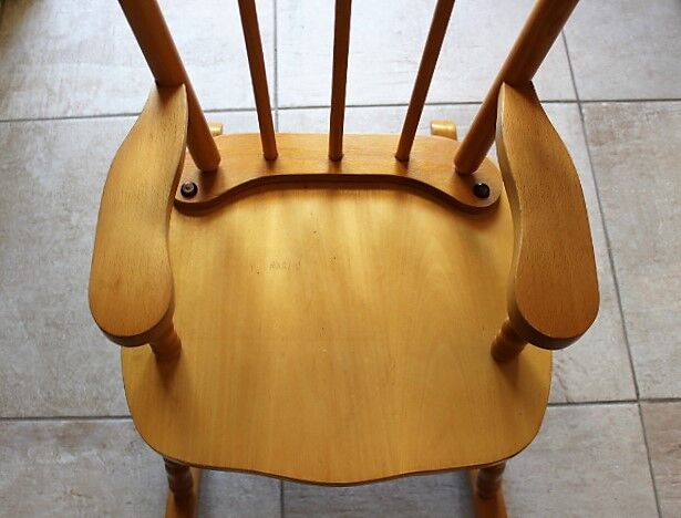 Vintage child rocking chair